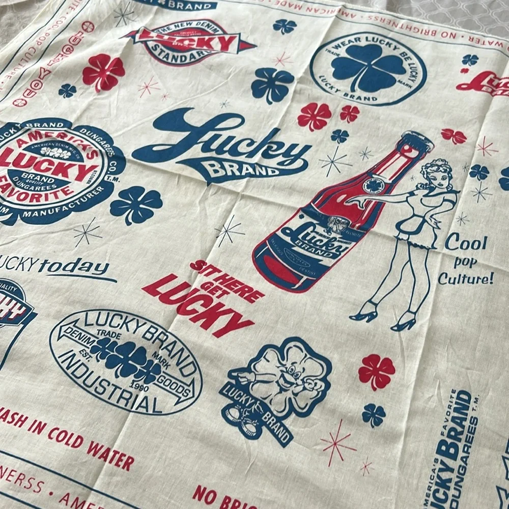 Lucky Brand Graphic Bandana - Picture 2 of 2